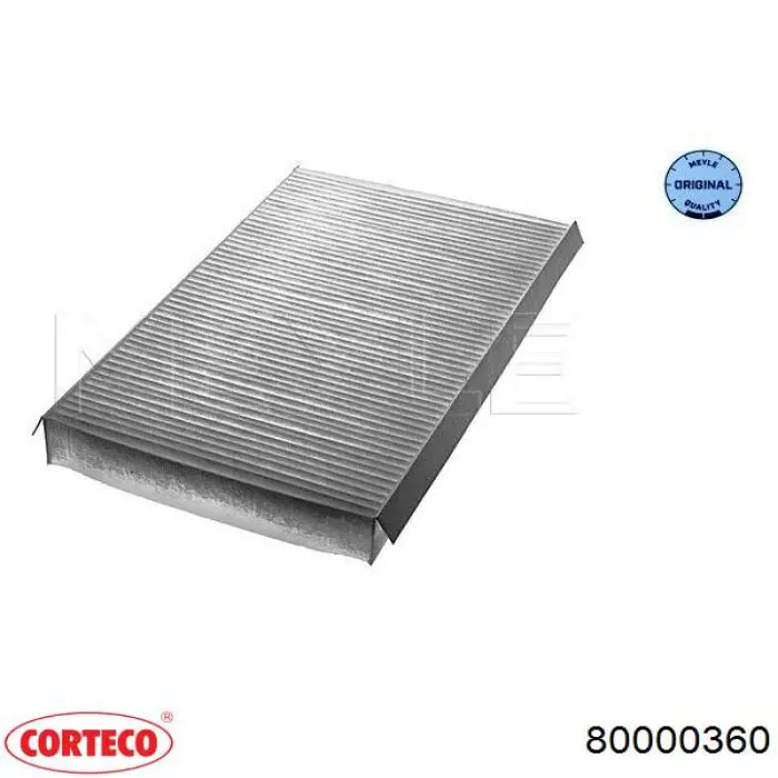 Фільтр повітряний обігрівача Corteco 80000360 ціна, від 5.71 USD