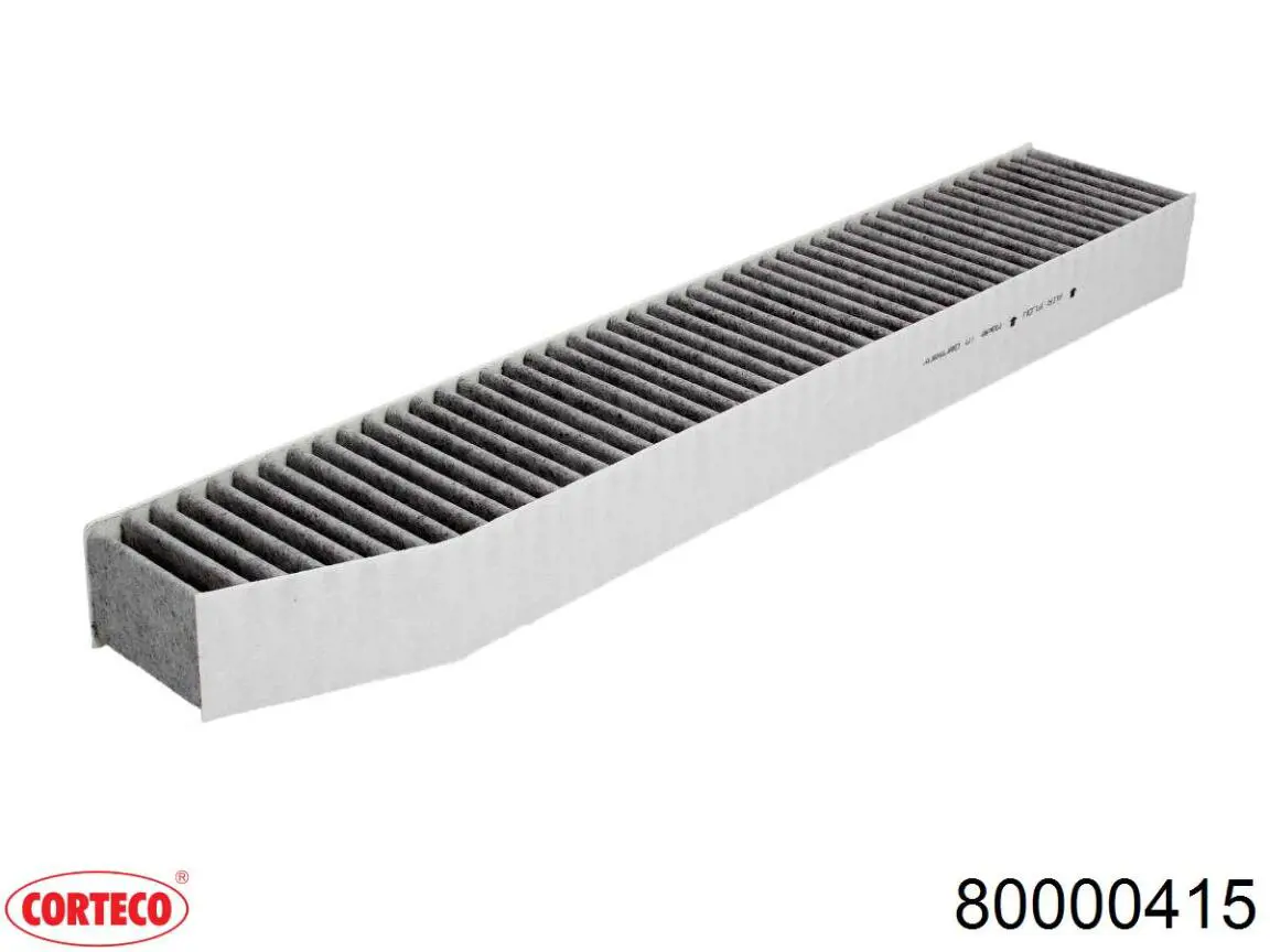 80000415 Corteco Внутрішньосалонний фільтр