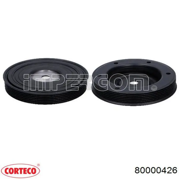 Шків колінвала (демпфер ) Corteco 80000426 ціна, від 39.17 USD