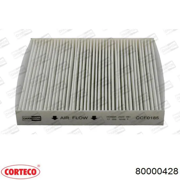 Купити 80000428 Corteco Фільтр салону вугільний