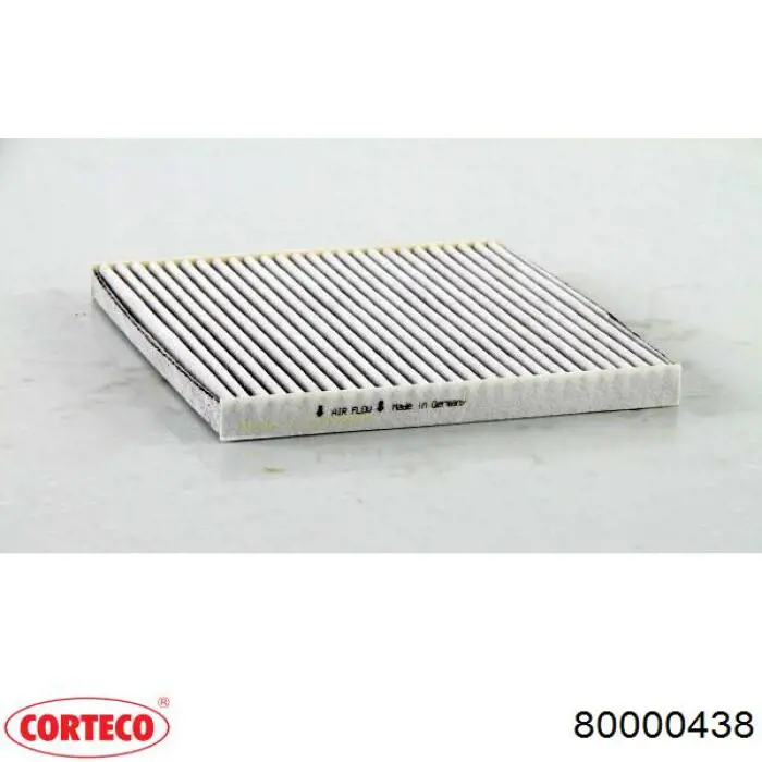 Купити 80000438 Corteco Фільтр салону вугільний