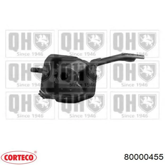 80000455 Corteco Права подушка мотора
