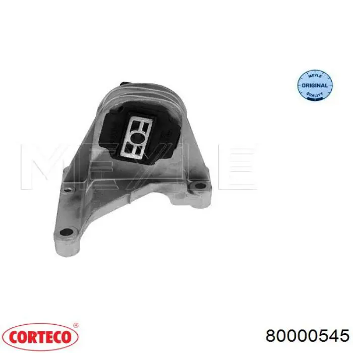 80000545 Corteco Подушка (опора) двигуна, верхня