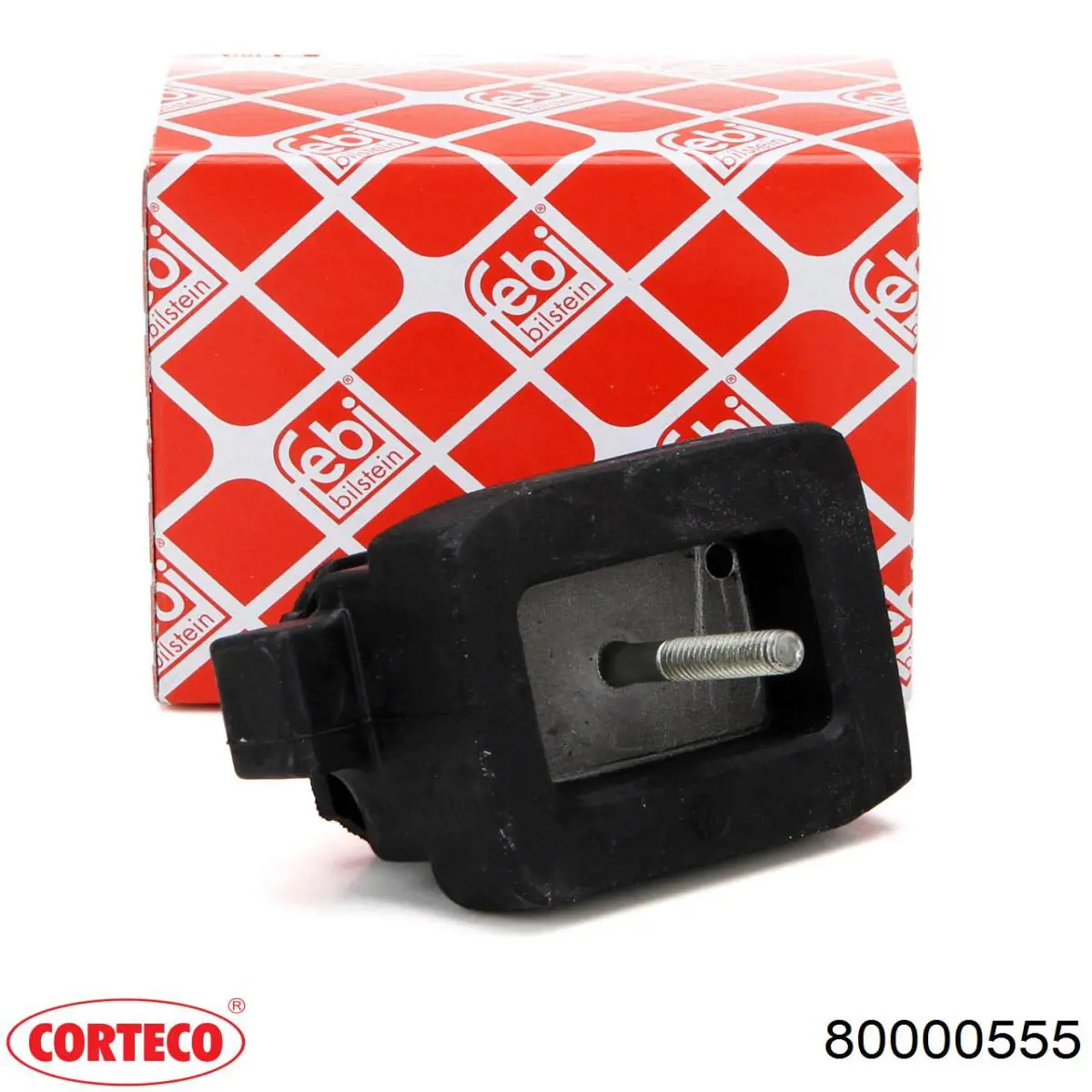 Подушка коробки передач 80000555 Corteco