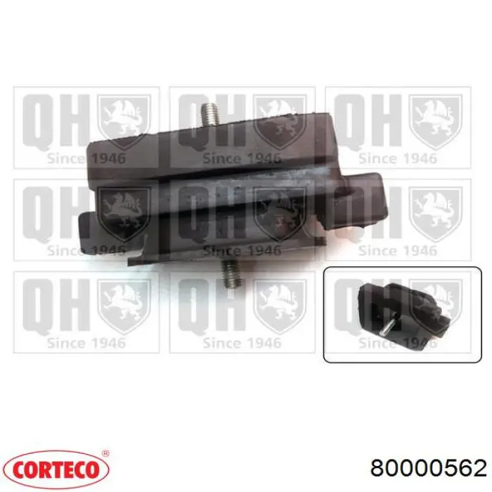Купити 80000562 Corteco Подушка коробки передач