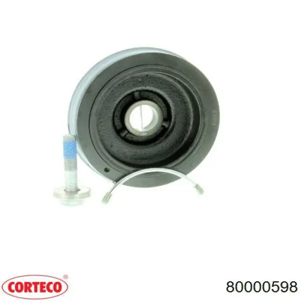 80000598 Corteco Демпфер колінвалу