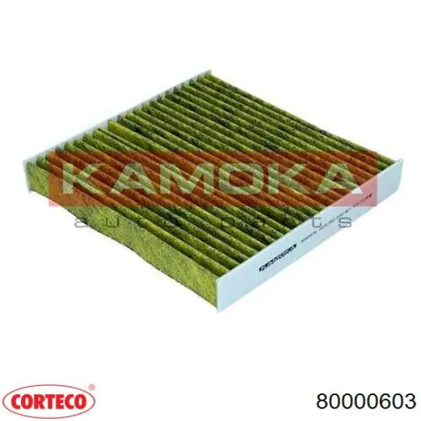 80000603 Corteco Внутрішньосалонний фільтр