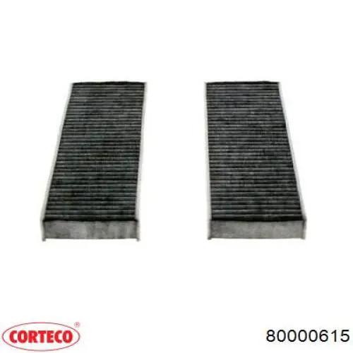 Купити 80000615 Corteco Фільтр салону вугільний