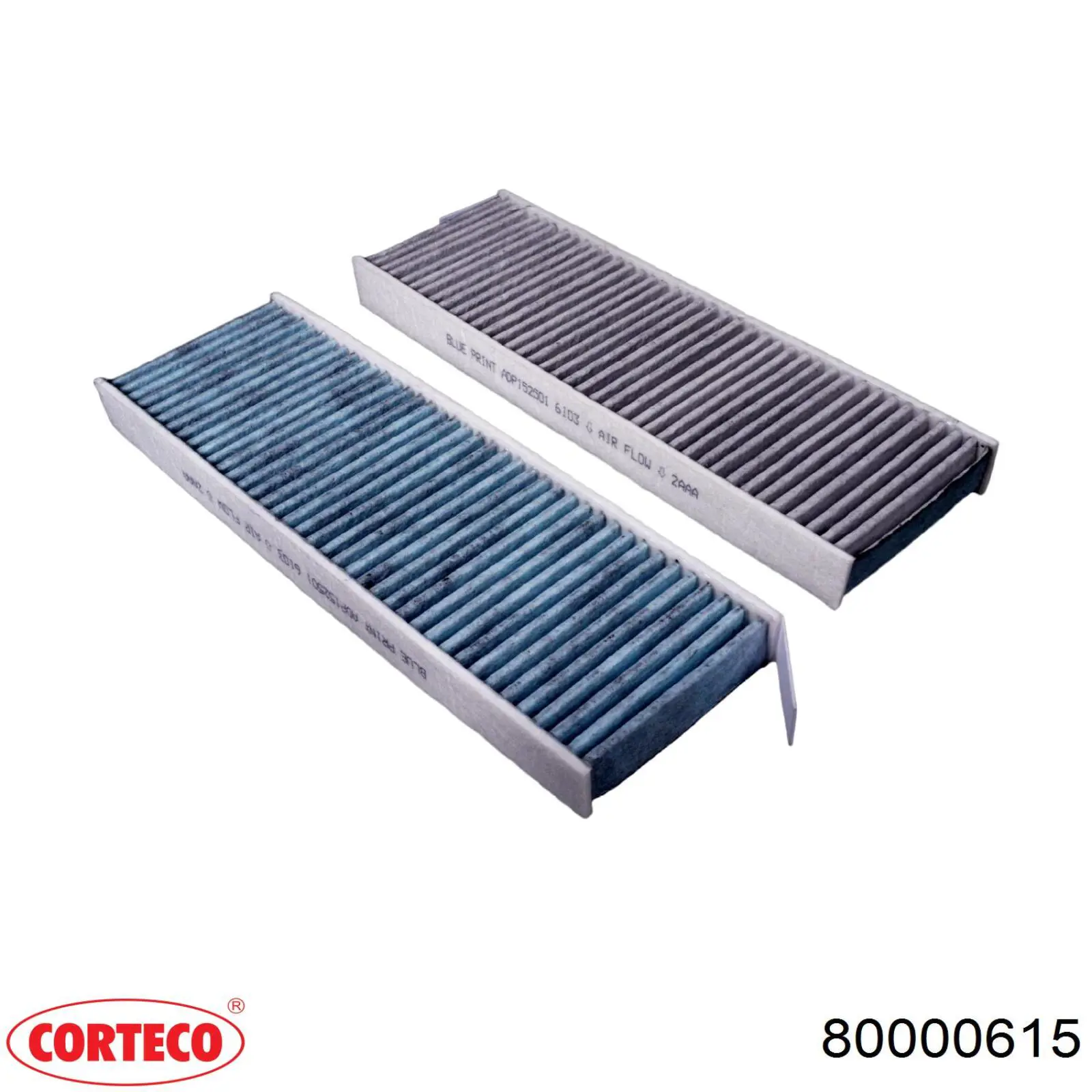Фільтр повітряний обігрівача Corteco 80000615 ціна, від 12.09 USD