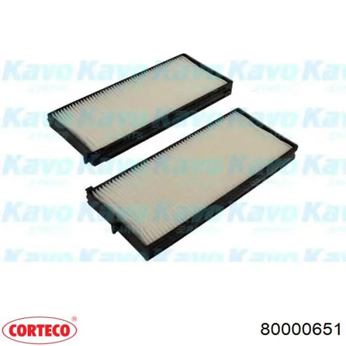Фільтр повітряний обігрівача Corteco 80000651 ціна, від 8.10 USD