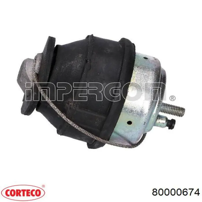 Подушка (опора) двигуна, задня Corteco 80000674 ціна, від 96.36 USD