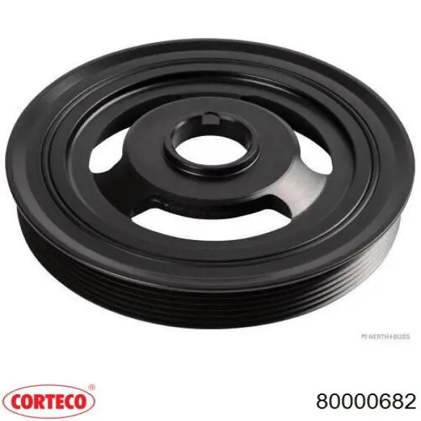 80000682 Corteco Демпфер колінвалу