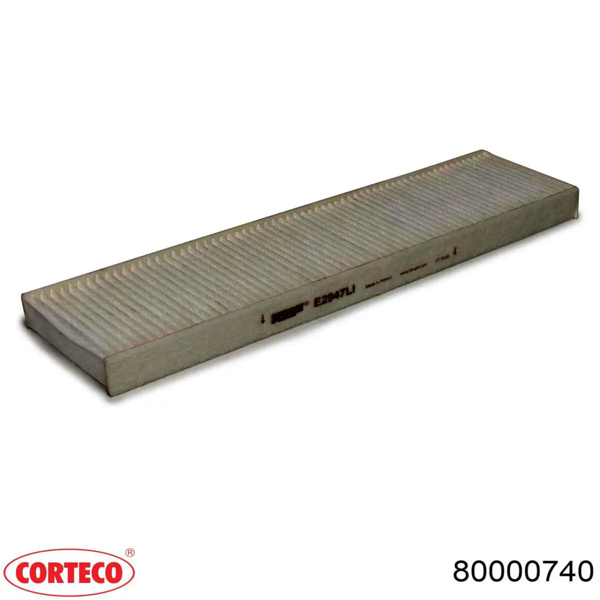 Фільтр салону 80000740 Corteco