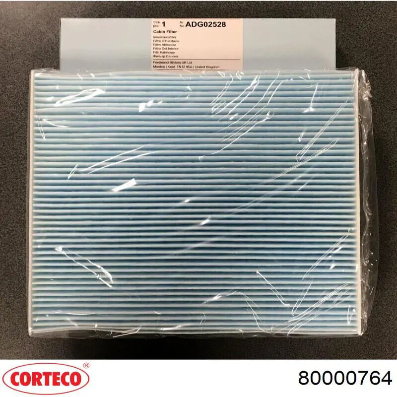 Фільтр повітряний обігрівача Corteco 80000764 ціна, від 9.95 USD