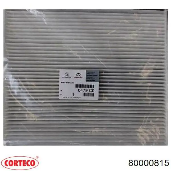 Фільтр салону 80000815 Corteco