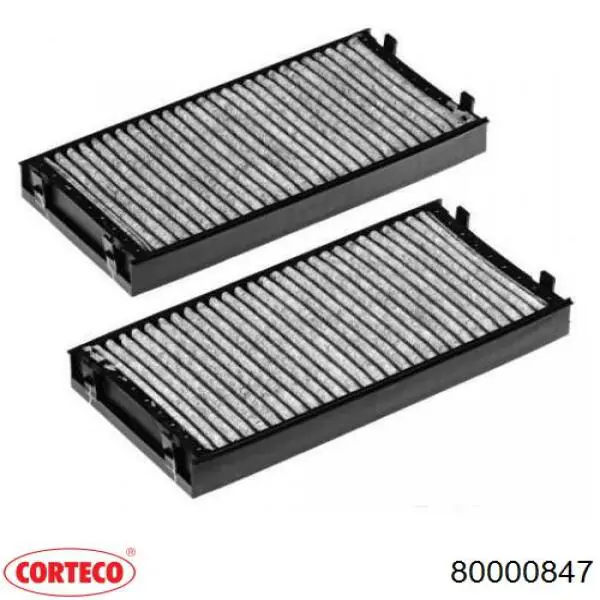 Повітряний фільтр салону Corteco 80000847