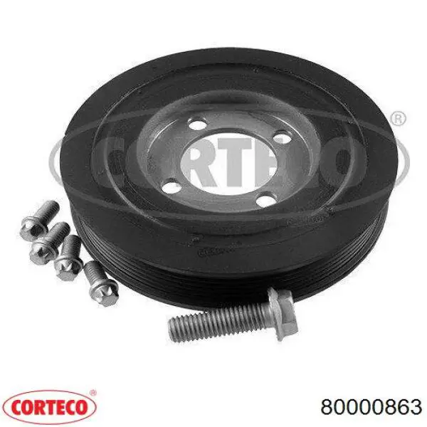 Шків колінвала (демпфер ) Corteco 80000863 ціна, від 63.79 USD