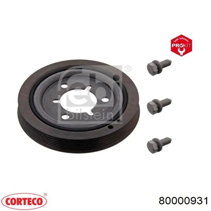 Шків колінвала 80000931 Corteco