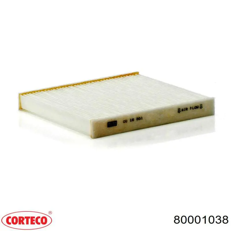 Купити 80001038 Corteco Фільтр салону вугільний