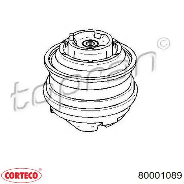 Купити 80001089 Corteco Подушка (опора) двигуна, права