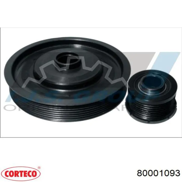 Демпферний шків колінвала Corteco 80001093
