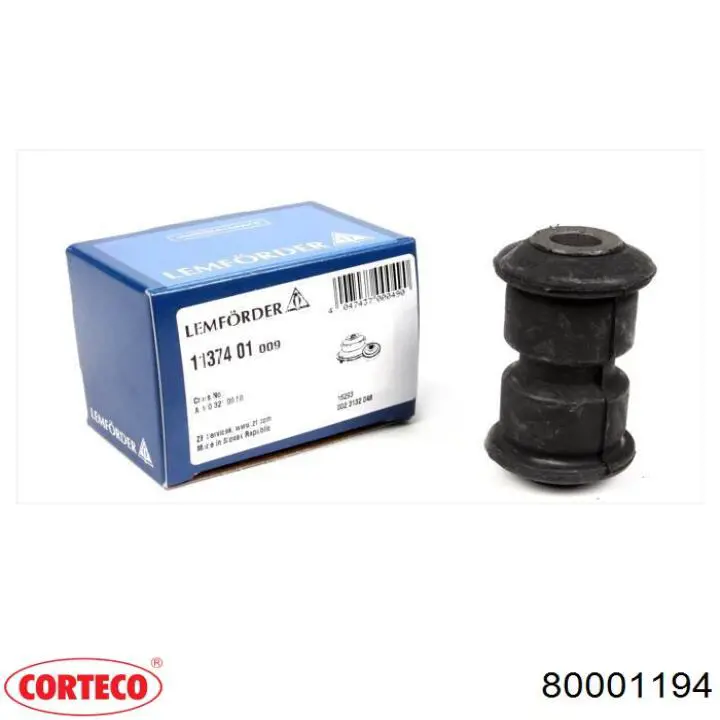 Сайлентблок/втулка ресори передньої Corteco 80001194 ціна, від 4.20 USD