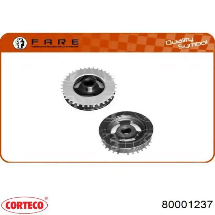 Шків колінвала 80001237 Corteco