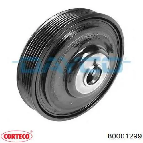 80001299 Corteco Демпфер колінвалу