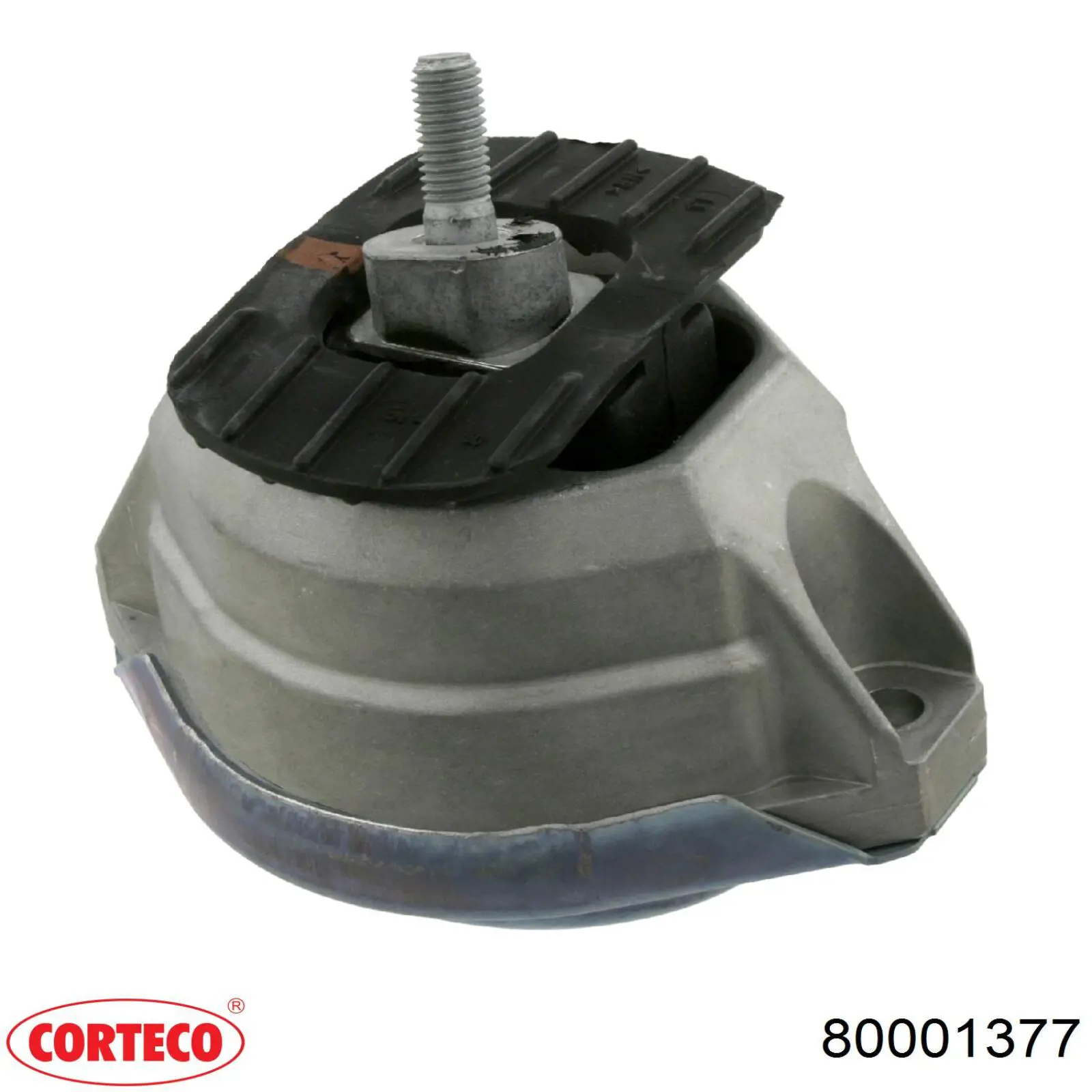 Подушка (опора) двигуна, права 80001377 Corteco
