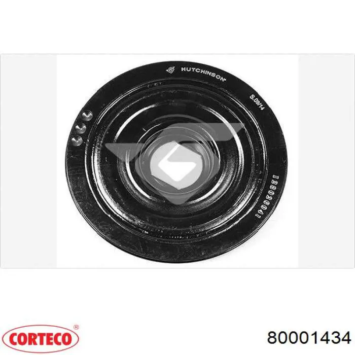 80001434 Corteco Демпфер колінвалу
