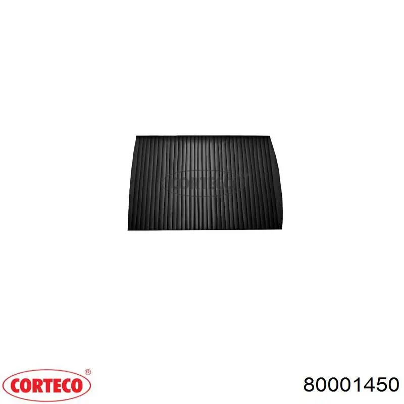 Фільтр повітряний обігрівача Corteco 80001450 ціна, від 10.40 USD