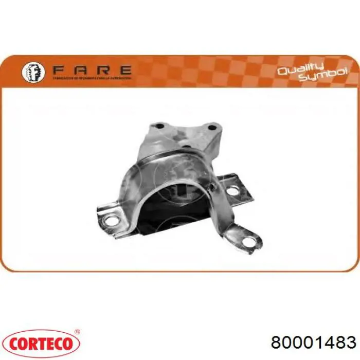 Купити 80001483 Corteco Подушка (опора) двигуна, права