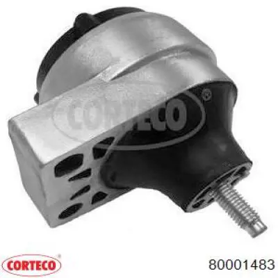 Подушка (опора) двигуна, права 80001483 Corteco