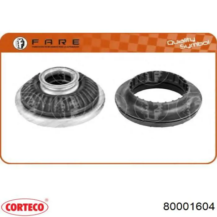 Опора стійки амортизатора переднього Corteco 80001604 ціна, від 18.00 USD