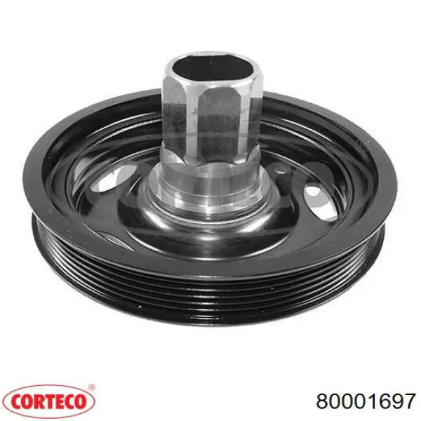 80001697 Corteco Демпфер колінвалу