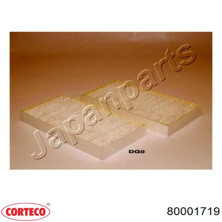 Купити 80001719 Corteco Фільтр салону вугільний