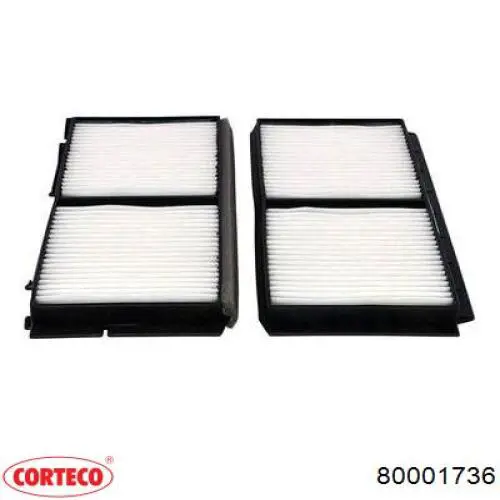 Фільтр повітряний обігрівача Corteco 80001736 ціна, від 8.00 USD