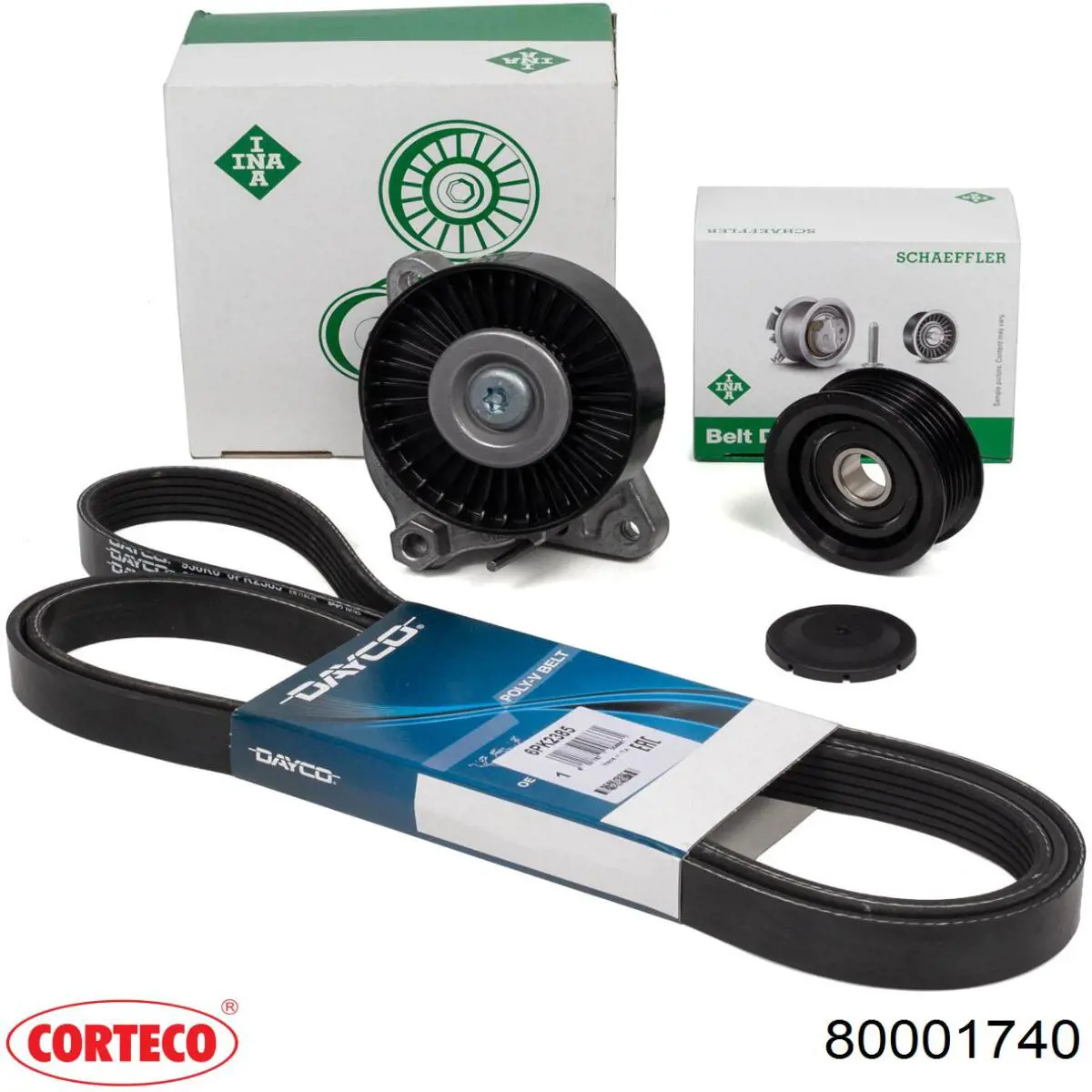 Купити 80001740 Corteco Фільтр салону вугільний