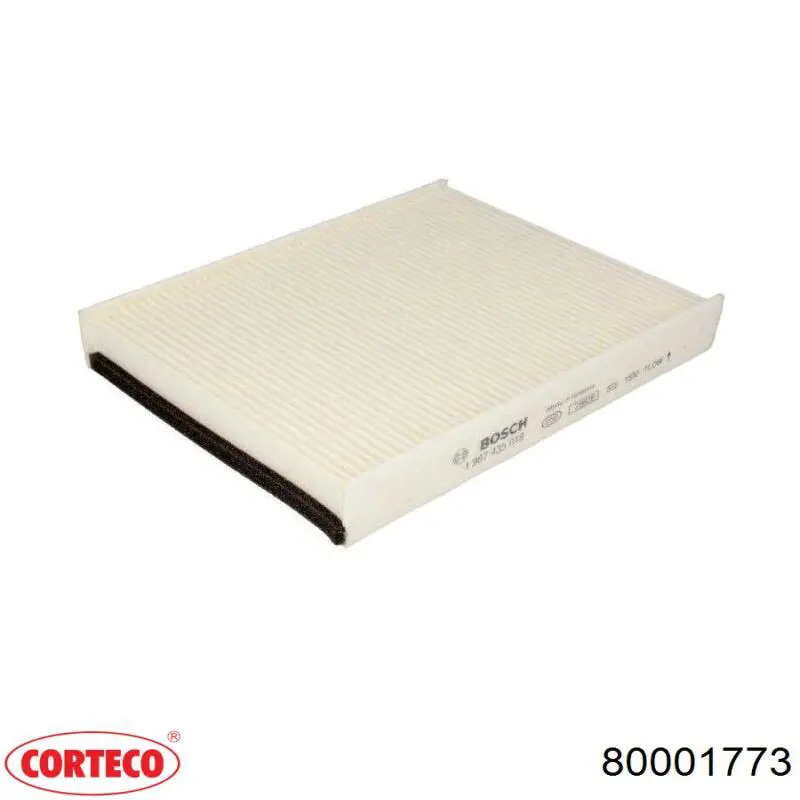 Купити 80001773 Corteco Фільтр салону вугільний