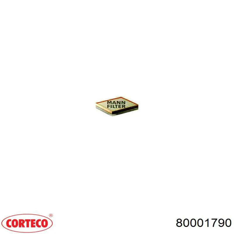 Фільтр салону 80001790 Corteco