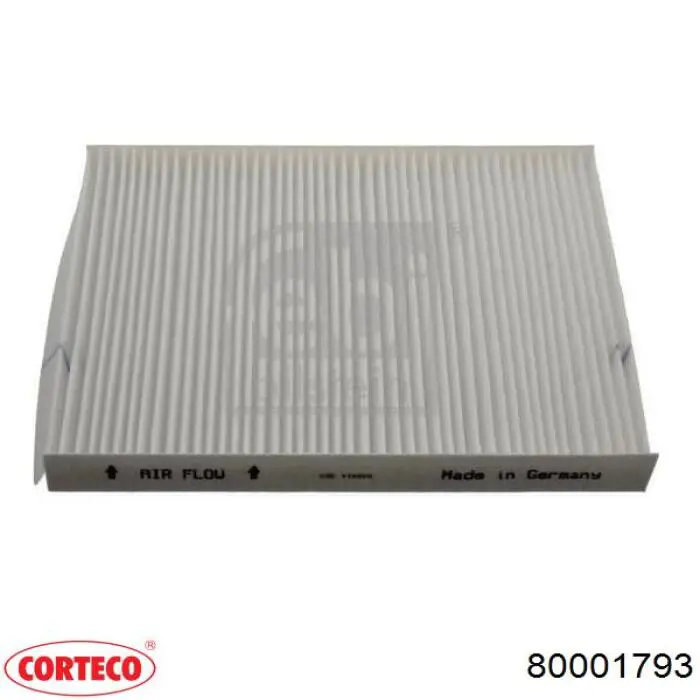 Фільтр повітряний обігрівача Corteco 80001793 ціна, від 12.68 USD