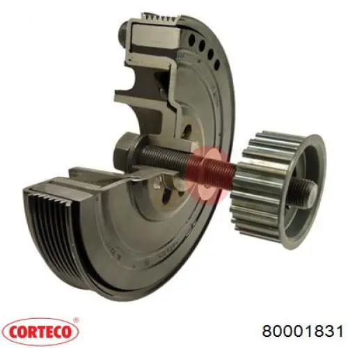 Шків колінвала (демпфер ) Corteco 80001831 ціна, від 139.67 USD