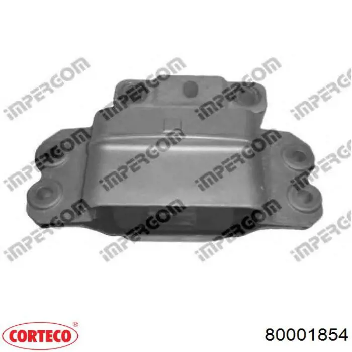 Купити 80001854 Corteco Подушка (опора) двигуна, ліва