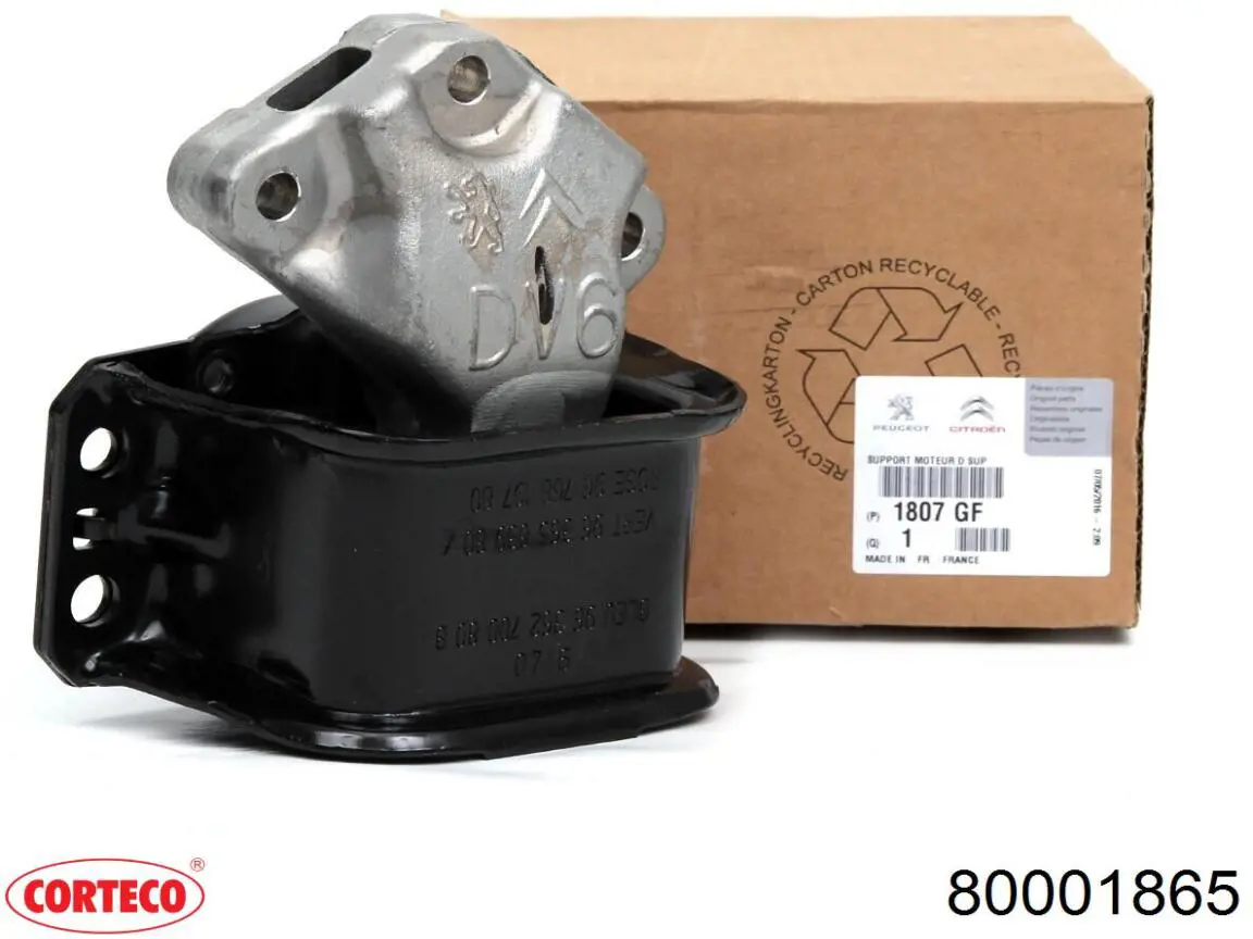 Права подушка двигуна Corteco 80001865 ціна, від 51.53 USD
