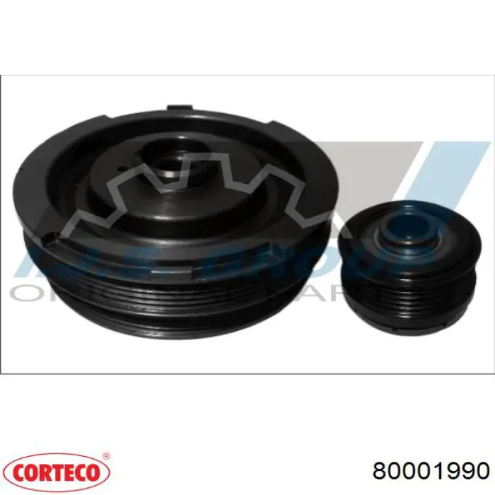 Шків колінвала 80001990 Corteco