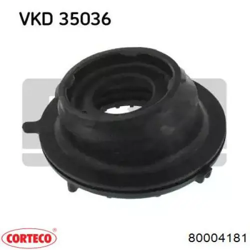 Купити 80004181 Corteco Опора амортизатора переднього