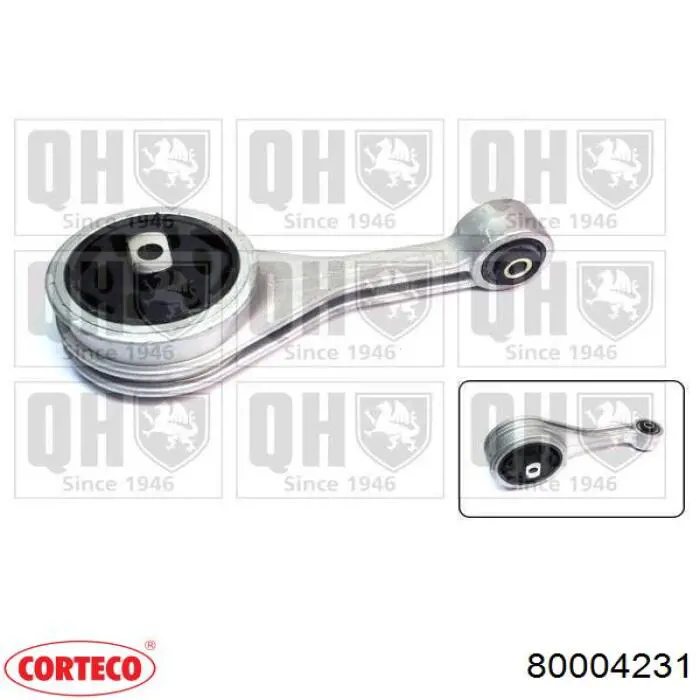 80004231 Corteco Задня подушка двигуна