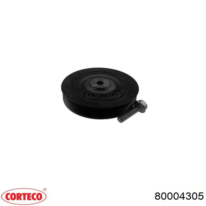 80004305 Corteco подушка трансмісії (опора коробки передач, ліва)