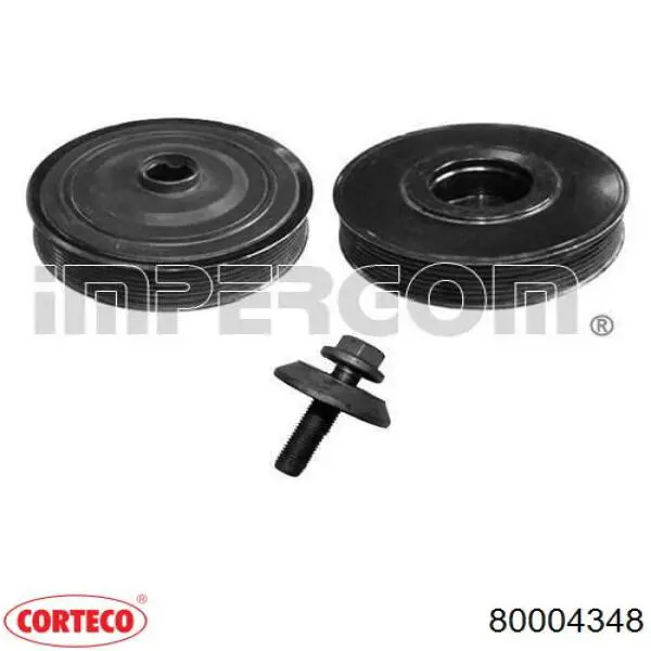 Шків колінвала (демпфер ) Corteco 80004348 ціна, від 68.38 USD