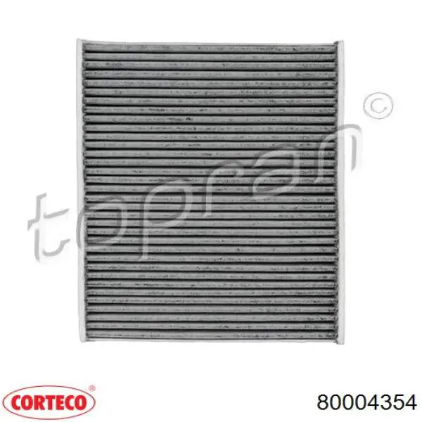 Фільтр повітряний обігрівача Corteco 80004354 ціна, від 27.47 USD
